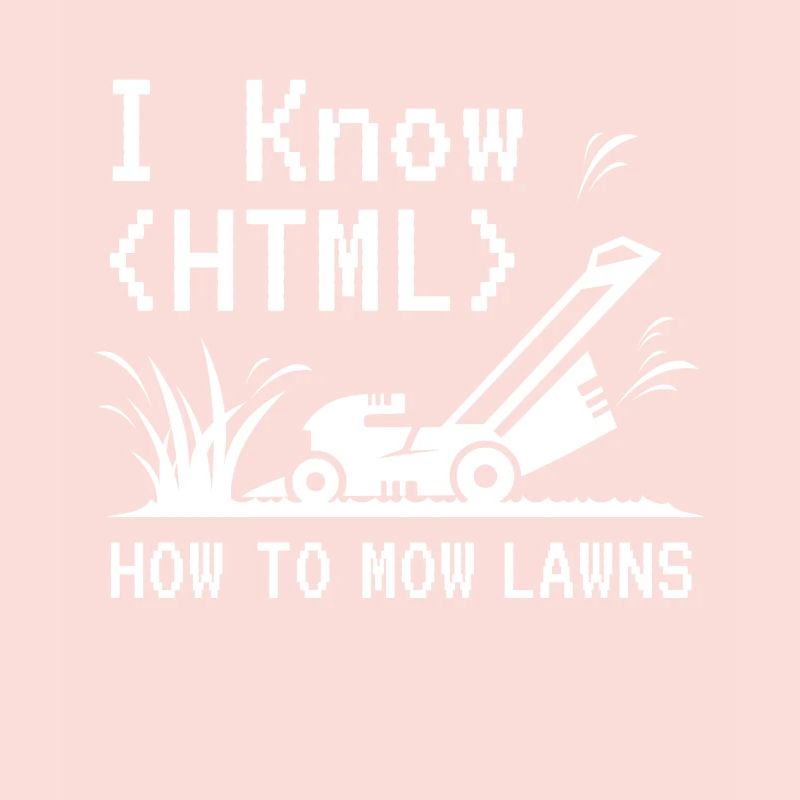 Je connais HTML Jardin de tondeuse à gazon