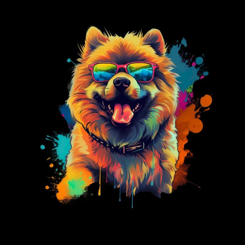 Chow Chow Hund Chinesische Hunderasse