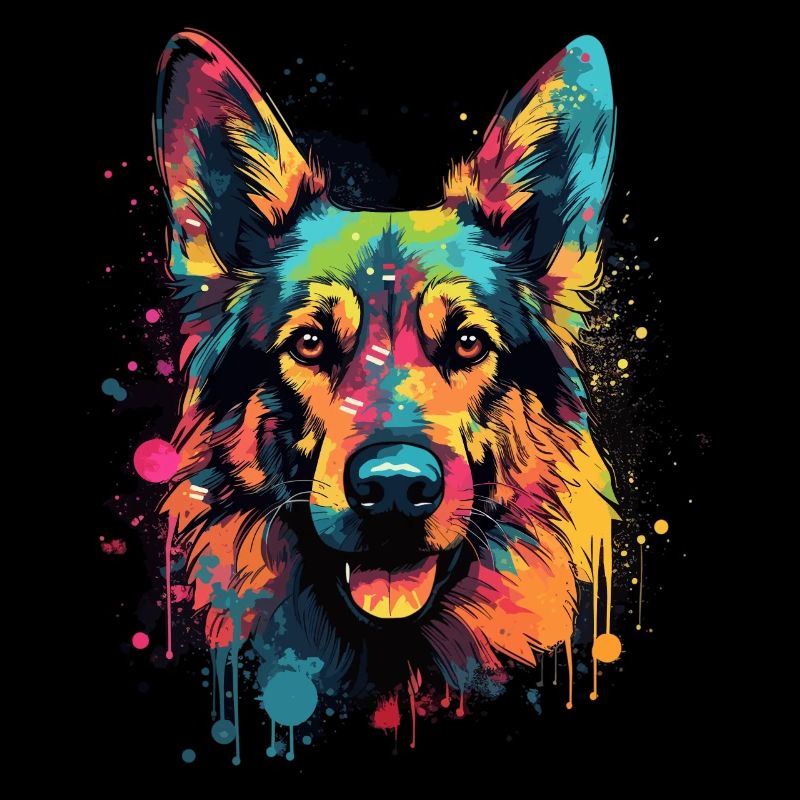 Schäferhund Hund Geschenk Spruch