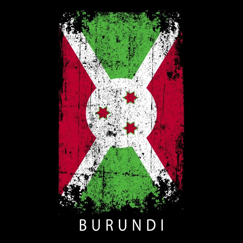 Souvenir avec le drapeau du Burundi