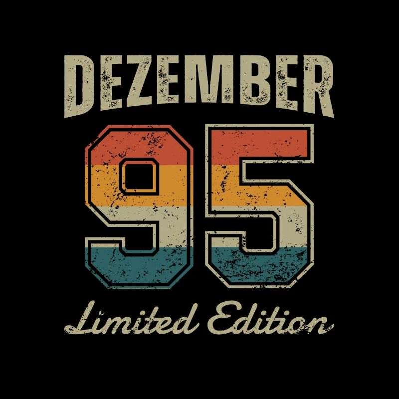 Geburtstag: Dezember 1995 - Limited Edition Retro