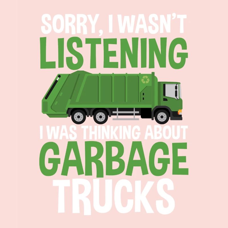 Garbage trucks, garbage day, garbage collection