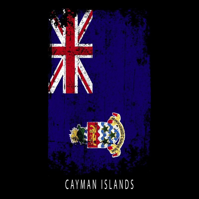 Souvenir avec le drapeau du pays des îles Caïmans