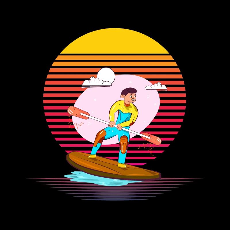 Paddleboarding Vapor