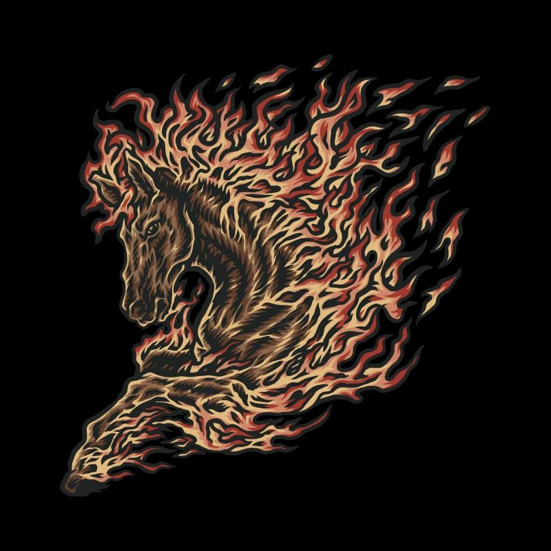 Cheval de feu