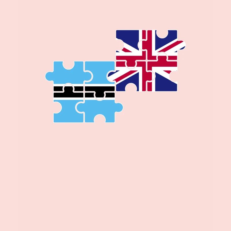 Botswana Drapeau du Royaume-Uni Botswanais britannique