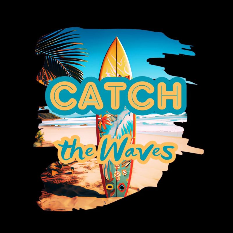 Catch the Waves - for surfing lovers | surfboard