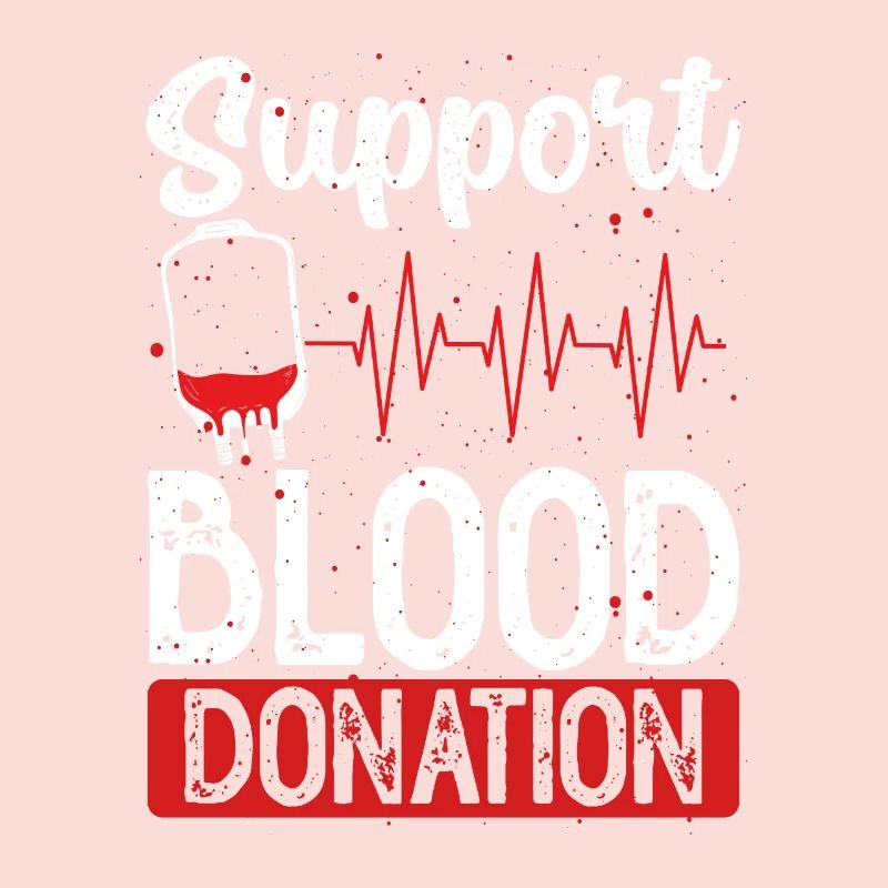 Support blood donation
