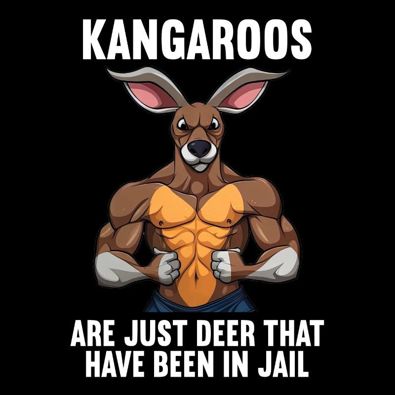 Kangaroo Kangaroos Kängurus lustiges Känguru