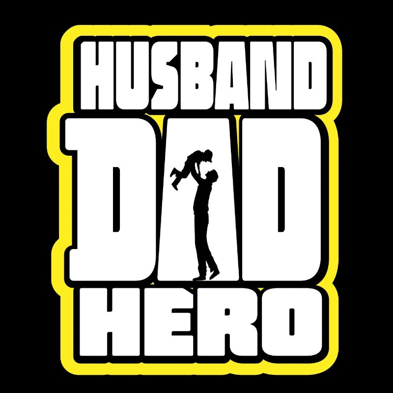 Ehemann Papa Held Retro