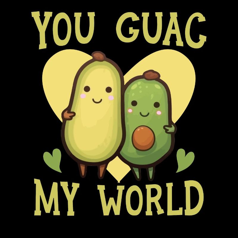 Avocat Couple Relation Avocat Fruit Guac