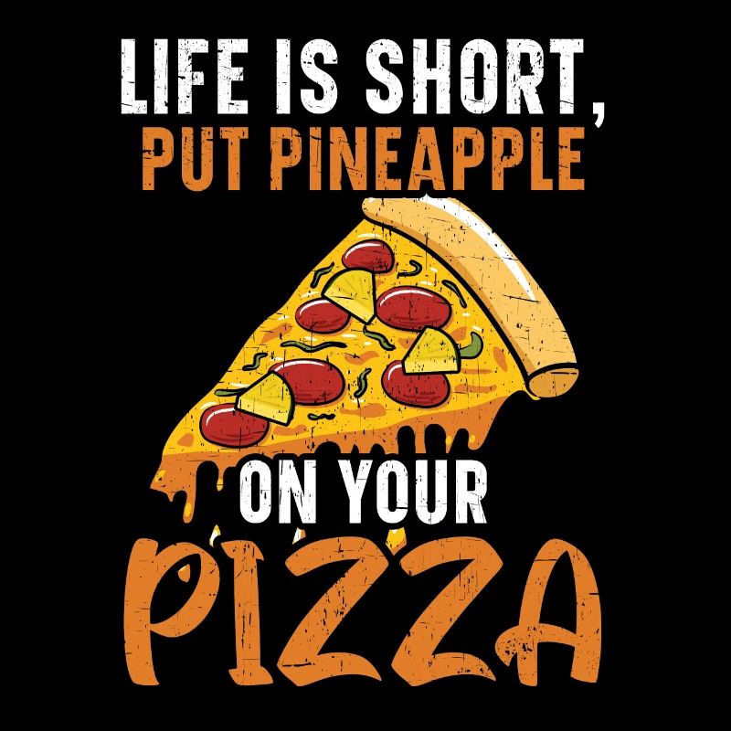 Pizza And Pineapple Tropical Fruit Pizza Eater