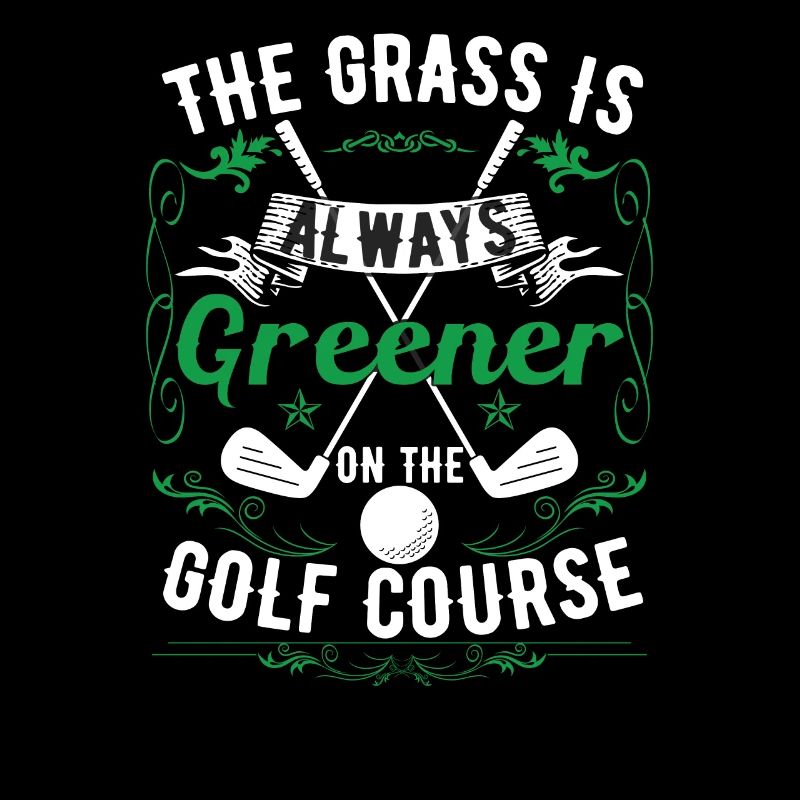 L’herbe est toujours plus verte sur le terrain de golf
