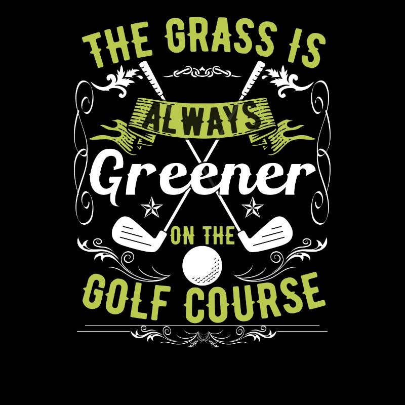 L’herbe est toujours plus verte sur le terrain de golf
