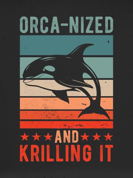 Orca-nisé et krilling