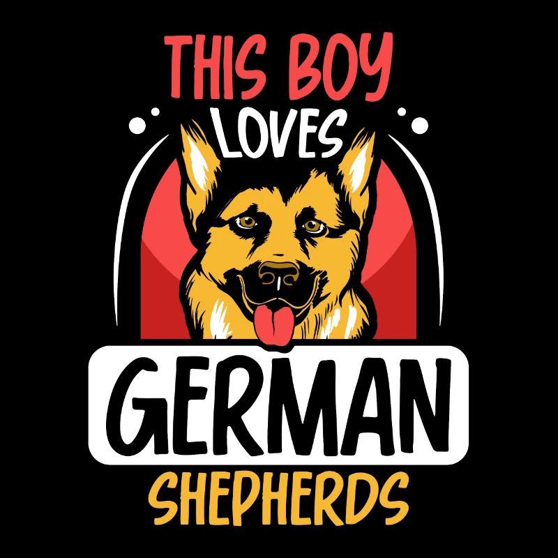 This Boy Loves German Shepherd Cute Dog