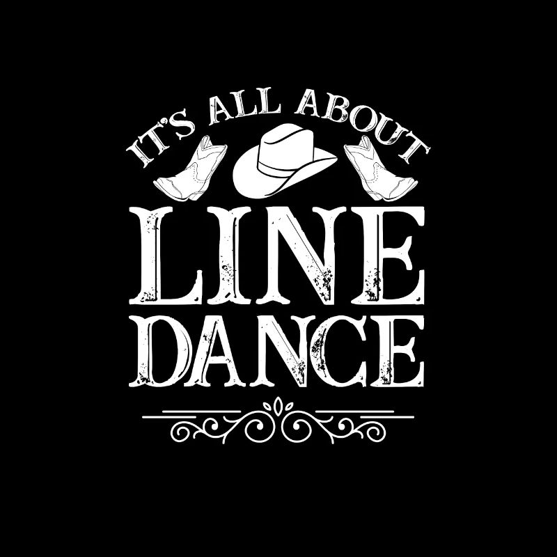 Linedance Country Line Dancer Linedancing Gift
