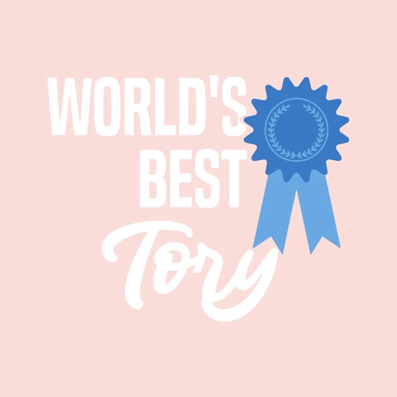 World's Best Tory Name Personalized