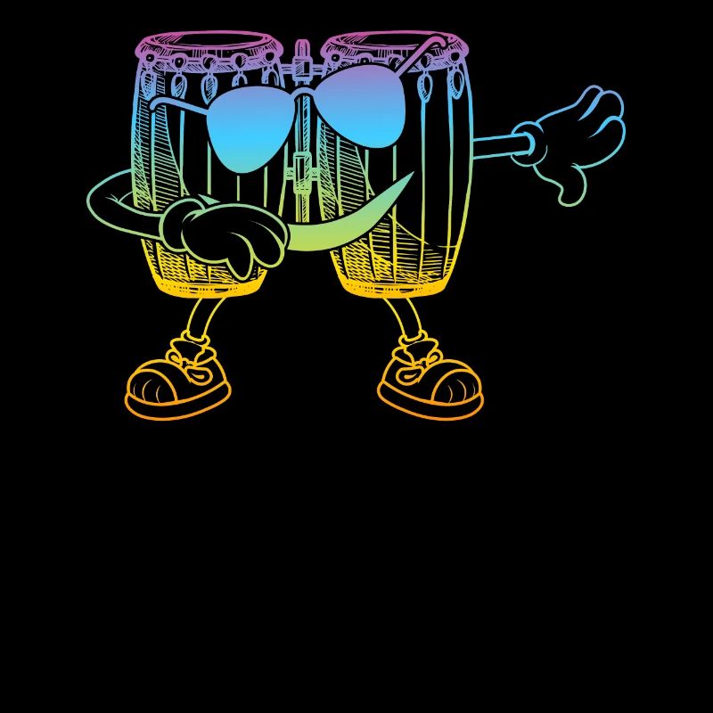 Funny Conga Dab Dance Conga Drums