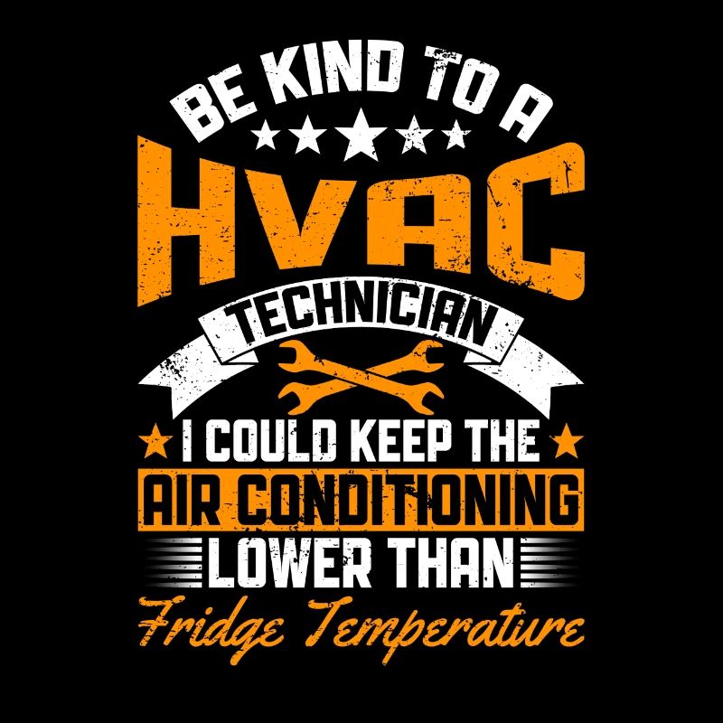 HVAC Techniker Design Für HVAC Lüftungstechniker