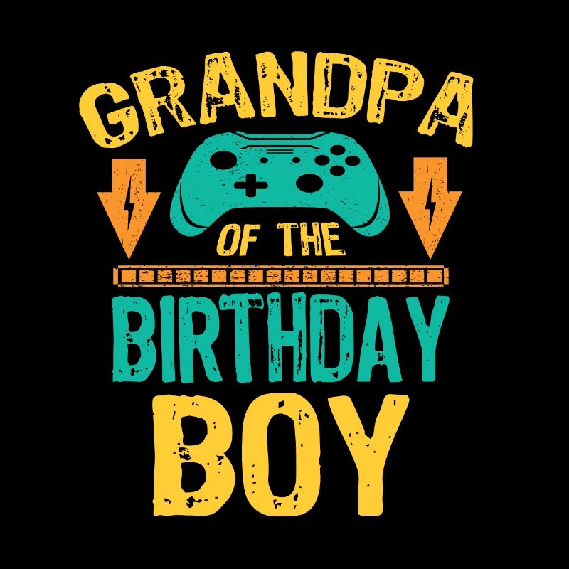 Grand-père de l’idée de cadeau de jeu de garçon d’anniversaire