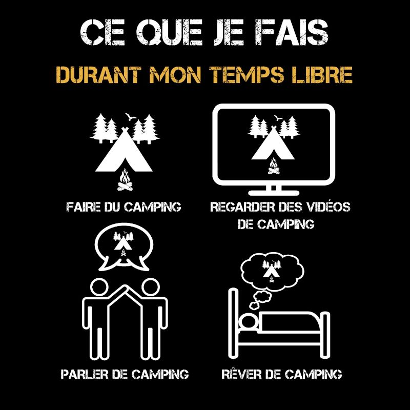 camping temps libre humour