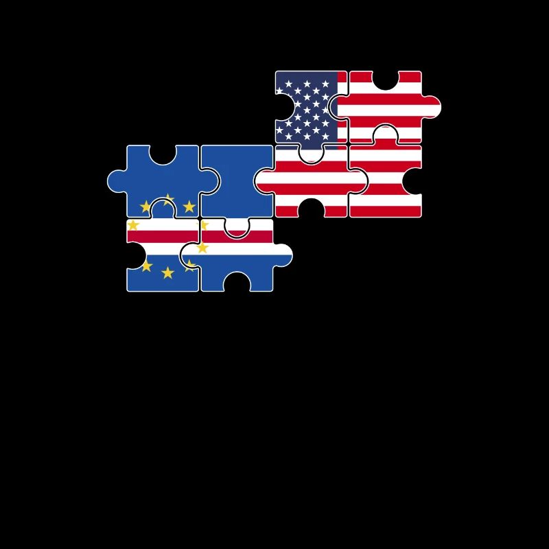 Cap-Vert USA Drapeau américain Cap-Vert