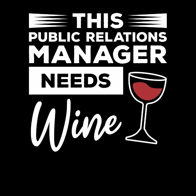 Ce responsable des relations publiques a besoin de vin
