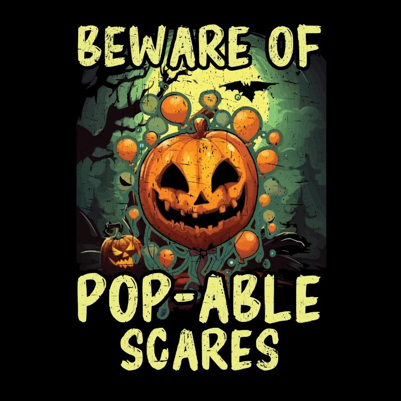 Ballon Halloween Süßes oder Saures Spooky Boo Ghost