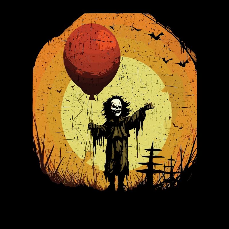 Ballon Halloween Süßes oder Saures Spooky Boo Ghost