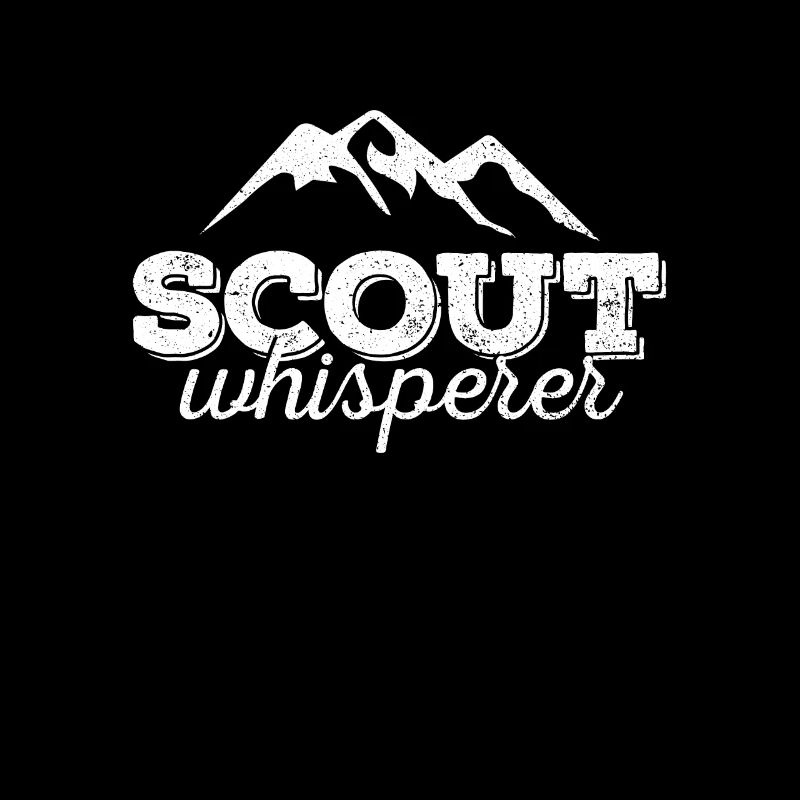 Cub Scouting Design Für Einen Pfadfinderführer