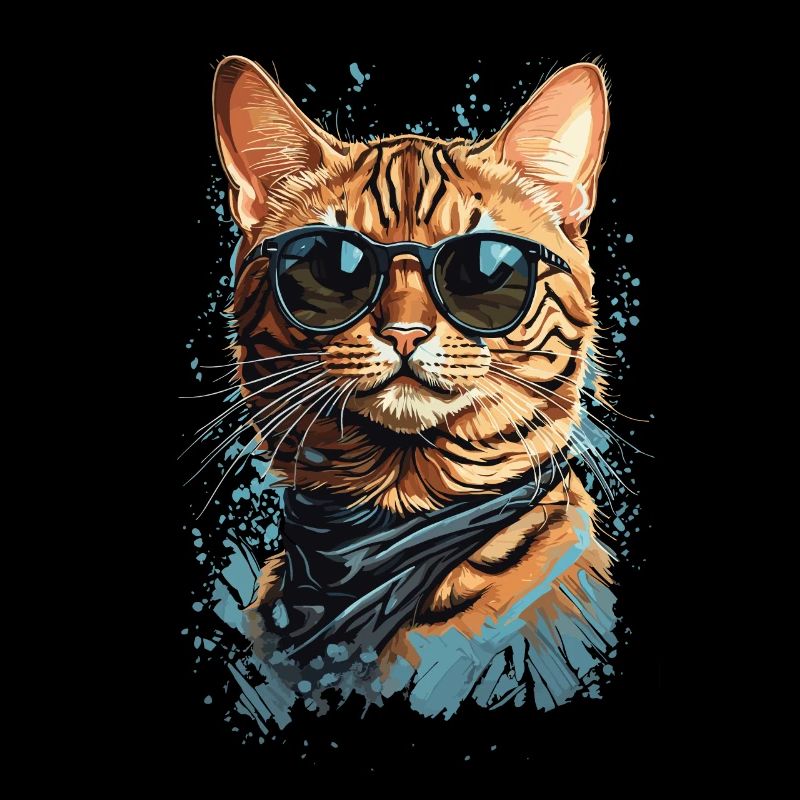 Cool Bengal Cat Exotic Cat Design