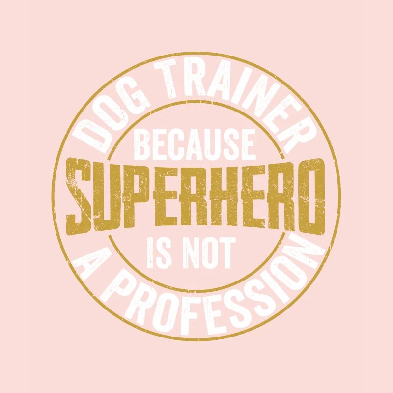 Dresseur de chiens parce que le super-héros n’est pas une profession