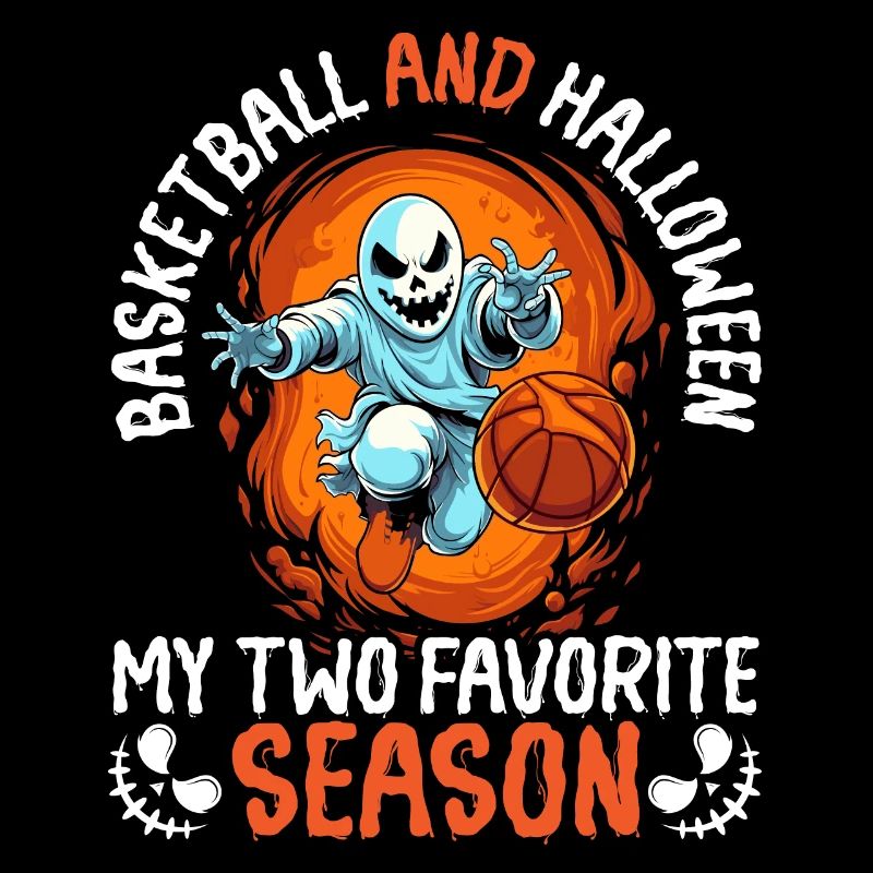 Basketball Halloween Süßes oder Saures Gruseliger Baller