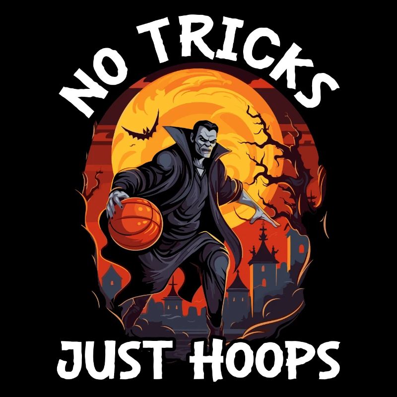 Basketball Halloween Süßes oder Saures Gruseliger Baller