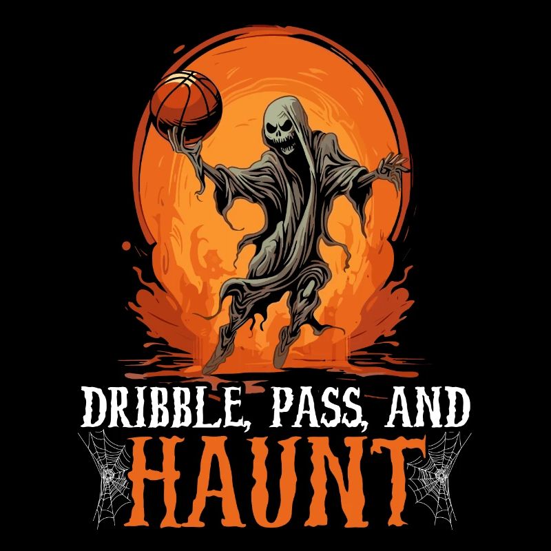 Basketball Halloween Süßes oder Saures Gruseliger Baller
