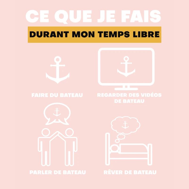 bateau durant temps libre