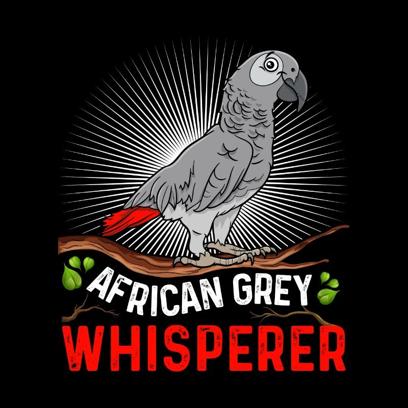 African Grey Whisperer Graupapagei Flüsterer