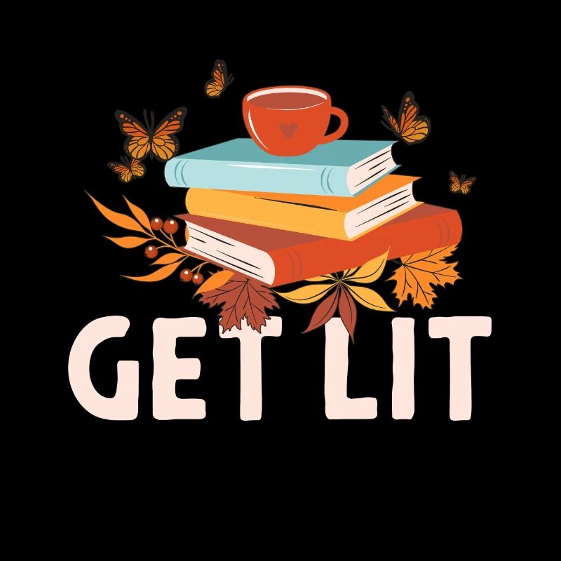 Get Lit Reading Quotes Rat de bibliothèque introverti