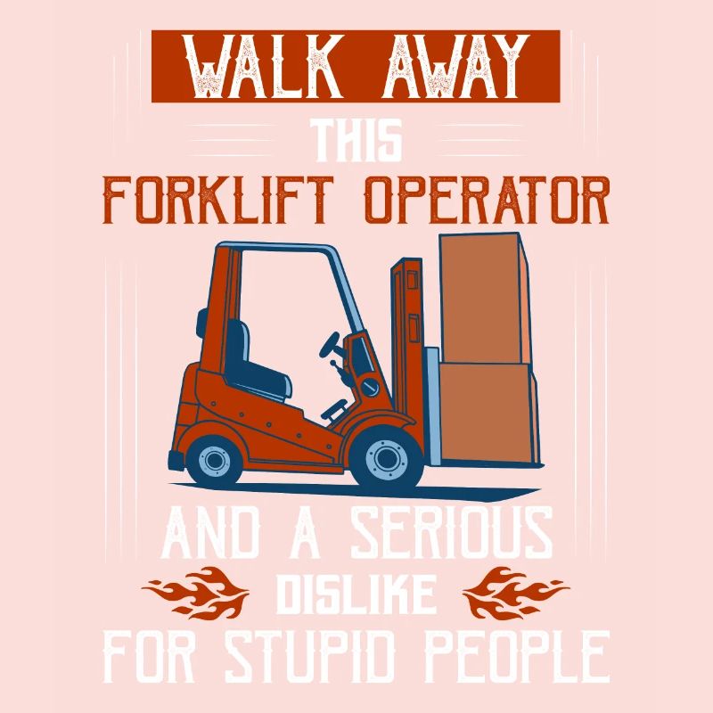 Walk Away This Forklift Operator Has Anger Issues