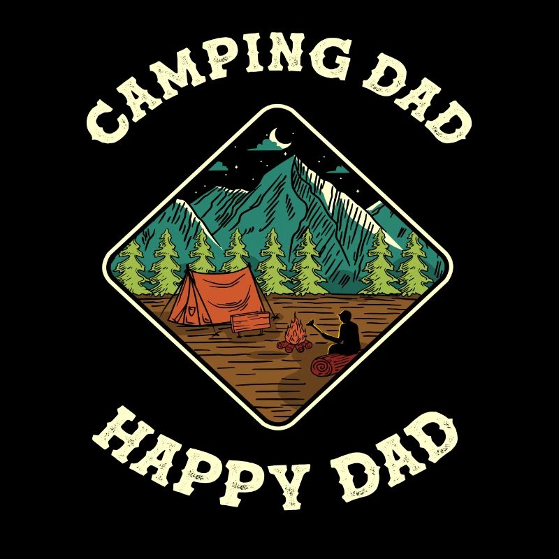 Camping Papa Vatertagsgeschenk Vatertag Camper