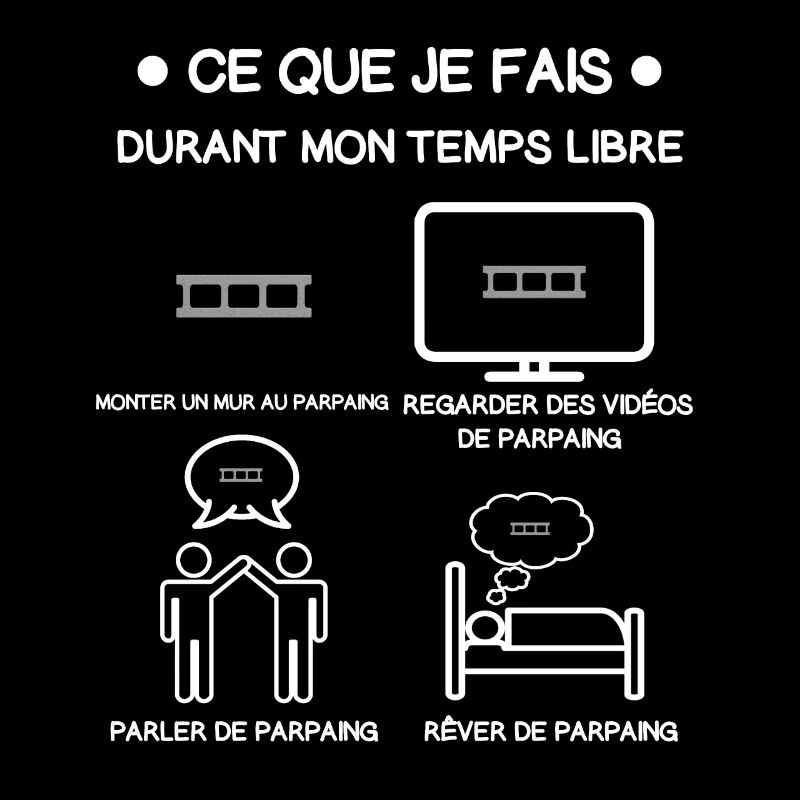 parpaing temps libre cadeau maçon
