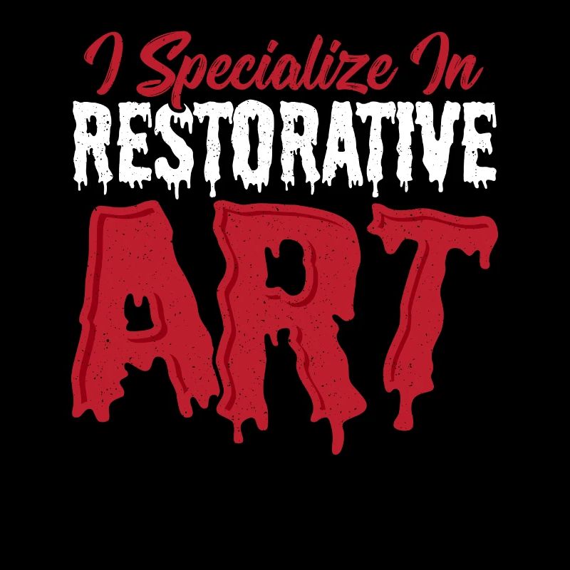 Ich spezialisiere mich auf restaurative Kunst