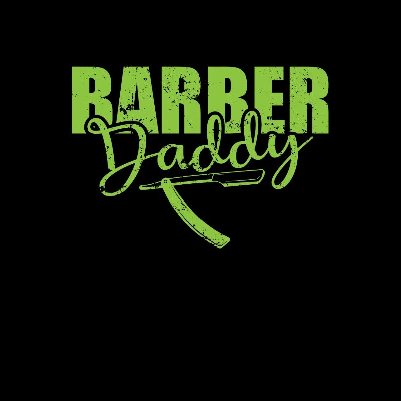 Barber Daddy Friseur Beruf Haare