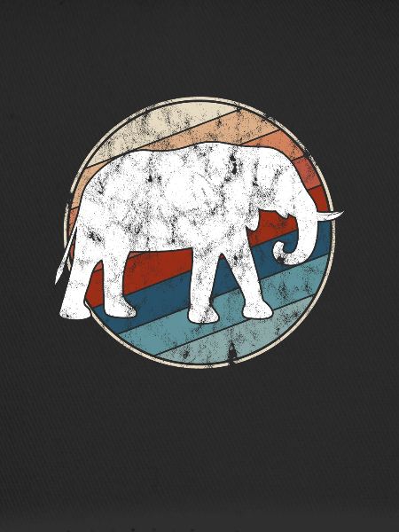 Éléphant Rétro