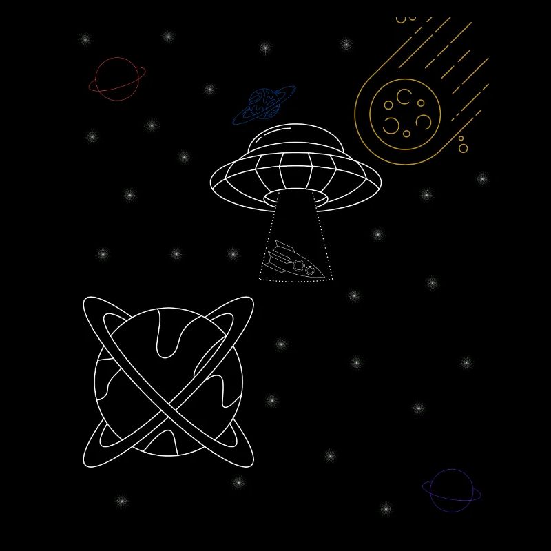 OVNI dans l’espace