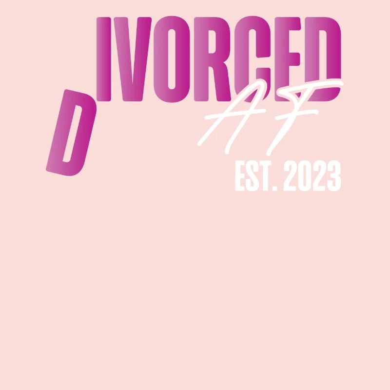 Fête de divorce heureuse divorcée af