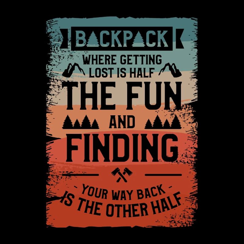 Backpack Where Getting Lost Is Half The Fun