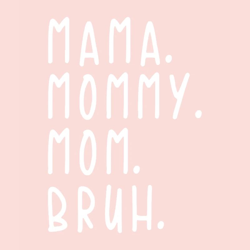 Ma Mama Mama Bruh Leopard Grau Muster