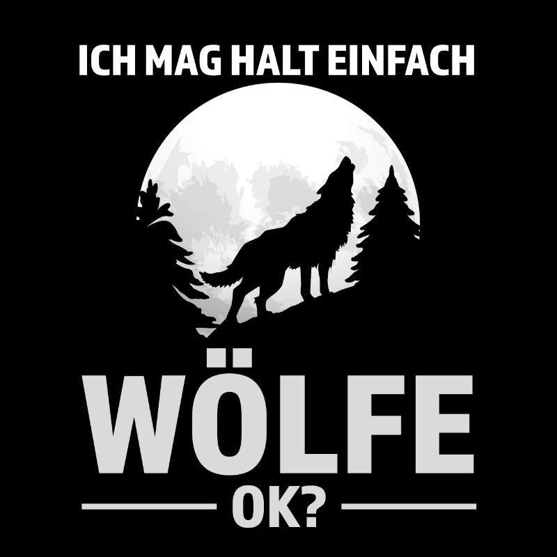 Wolf Tier Wolfsrudel Geschenk